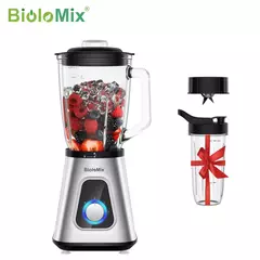 BioloMix 1300W Smoothie Blender con Jarra de Vidrio de 1.5L - comprar online