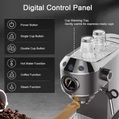 Máquina de Café Espresso Semiautomática 20 Bar Biolomix - Glovitecno