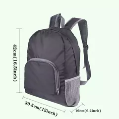 Mochila Plegable Ultraligera 15L - Ideal para Aventuras al Aire Libre - Glovitecno