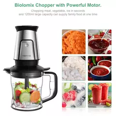 BioloMix 3-en-1 Procesador de Alimentos Multifuncional 700W - Glovitecno