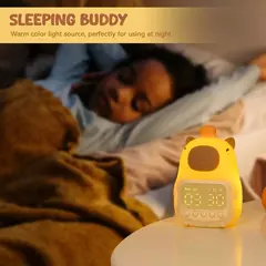 Reloj Despertador Táctil Recargable con Luz Nocturna para Niños - Glovitecno