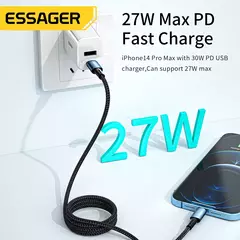 Cable USB C ESSAGER - Carga Rápida de 20W - comprar online