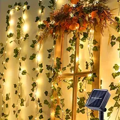 Imagen de 10m 100 LEDs Solar Vine String Light