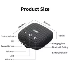 Altavoz Bluetooth Portátil Tribit StormBox Micro 2 - Glovitecno