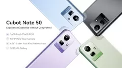 Smartphone Cubot NOTE 50 en internet