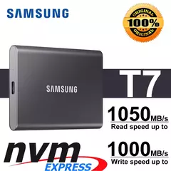 Samsung T7 Portable SSD - Almacenamiento Externo de Alto Rendimiento