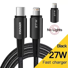 Cable USB C ESSAGER - Carga Rápida de 20W - Glovitecno