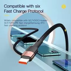 Cable USB Tipo C Essager 7A para Carga Rápida - Glovitecno