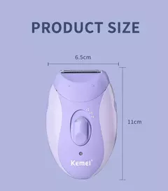 Kemei 4 en 1: Depiladora y Afeitadora Eléctrica para Mujeres - tienda online