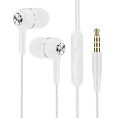 Universal 3.5mm Wired Headphones Sport Earbuds with Bass