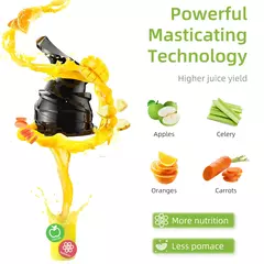 BioloMix 200W Extractor de Jugo de Prensa en Frío