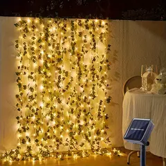 10m 100 LEDs Solar Vine String Light - Glovitecno