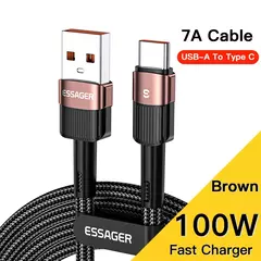 Cable USB Tipo C Essager 7A para Carga Rápida