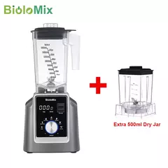 Biolomix Digital BPA FREE 2L - Licuadora Profesional Multifuncional