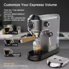 Máquina de Café Espresso Semiautomática 20 Bar Biolomix en internet