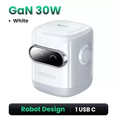 Cargador Ugreen 65W 30W GaN - Diseño Robot - tienda online