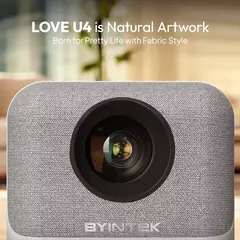 Imagen de Proyector BYINTEK LOVE U4 Smart Mini Home Theater