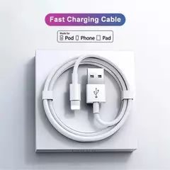 Cable USB Original de 30W para Apple iPhone - Carga Rápida y Accesorios de Cargador