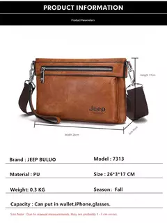 JEEP BULUO - Nueva Colección de Bolsos Unisex - tienda online