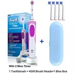 Image of Oral B Electric Toothbrush 2D Rotary Vibration Clean Charging Tooth Brush Cross