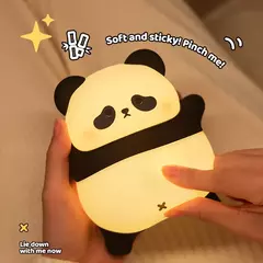 Imagen de Lámpara de Noche USB Recargable Aamasun - Panda Cartoon