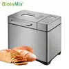 Biolomix Máquina de Pan Automática de Acero Inoxidable 1KG - 19 Programas 650W