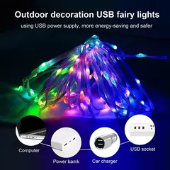 Dreamcolor Rgb Led Strip WS2812B Bluetooth Smart String Fairy Lights - Glovitecno