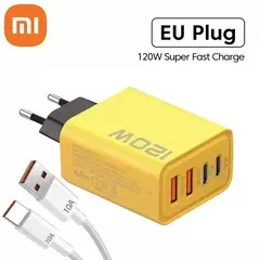 Cargador Ultra Rápido Xiaomi 10A 120W en internet