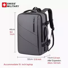 Mochila SWISS MILITARY para Laptop 17 Pulgadas - tienda online