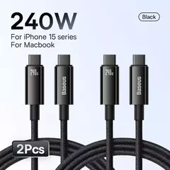 Cable Baseus 240W USB C - comprar online