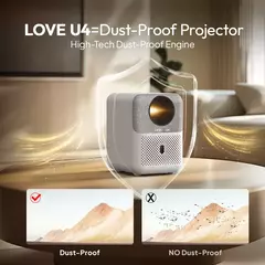 Proyector BYINTEK LOVE U4 Smart Mini Home Theater - comprar online