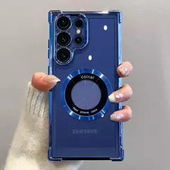 Imagen de Funda Magnética de Carga Inalámbrica de Lujo para Samsung