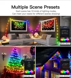 Dreamcolor Rgb Led Strip WS2812B Bluetooth Smart String Fairy Lights