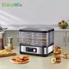 BioloMix Deshidratador de Alimentos BPA Free - 5 Bandejas con Control Digital de Tiempo y Temperatura