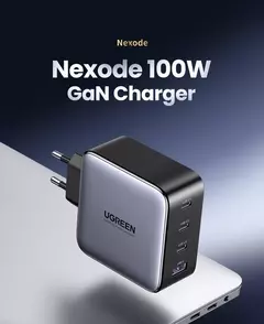 Cargador UGREEN USB 100W GaN - Glovitecno