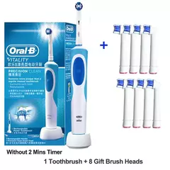 Oral B Electric Toothbrush 2D Rotary Vibration Clean Charging Tooth Brush Cross - buy online