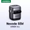 Cargador Ugreen 65W 30W GaN - Diseño Robot