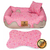 Cama para Cachorro Geração Animal Donuts Rosa - Tamanho M