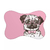 Tapete PET Mdecore Pug Rosa