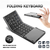 B033 Mini Teclado Sem Fio, Touchpad Bluetooth, Portátil, Magnético, Dobrável na internet