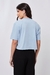 Blusa Cropped Bertha Azul Claro na internet