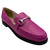 Mocassim Feminino Loafer em Couro pink