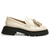 Mocassim Couro Soft Off White Tratorado Santa Lolla - loja online