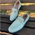 Imagem do Mocassim Feminino Loafer em Couro Pistache