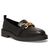 Mocassim Preto Couro Nobre Soft Santa Lolla - Lotucce