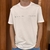 Camiseta Calvin Klein Off White