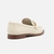 Mocassim Branco Couro Medalha Arezzo - comprar online