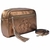 BOLSA BRONZE METALIZADA TRANSVERSAL COURO - comprar online