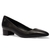 Sapato Scarpin Preto Couro Salto Baixo Santa Lolla - comprar online