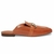 Mocassim Mule Marrom Couro Nobre Flat Santa Lolla - loja online